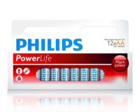 Philips LR6P12W AA alcalina Batera (LR6P12W/10)